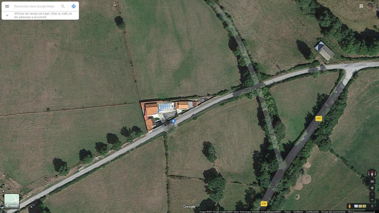 Maison A La Campagne Avec Piscine Flayat Екстер'єр фото